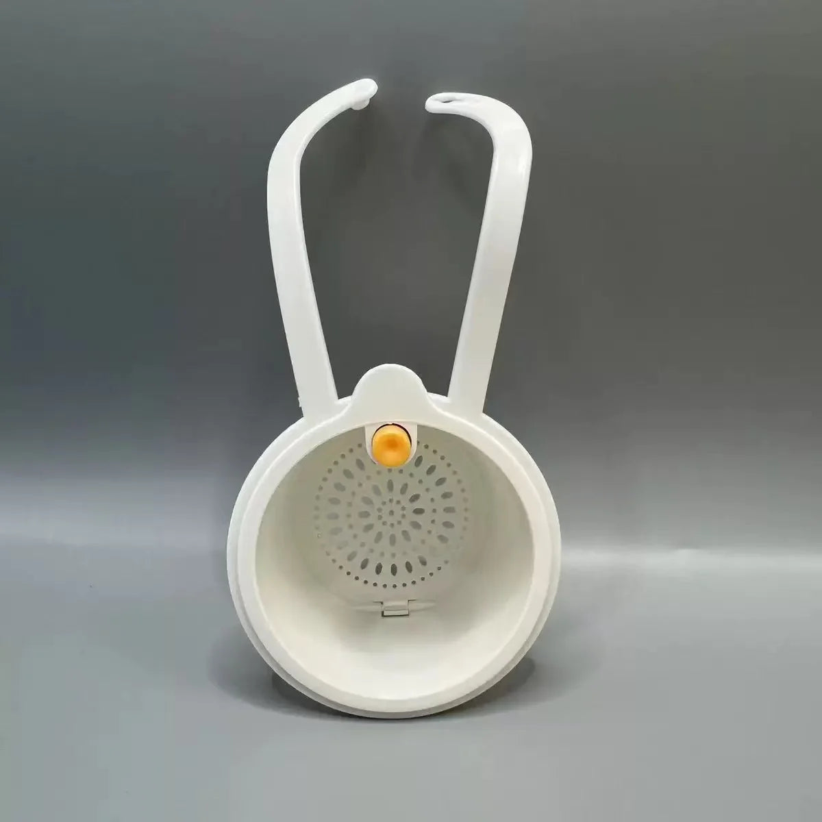 Press-Type Stainless Steel Sink Drain Basket — Pop-Up Kitchen Strainer & Hair Catcher