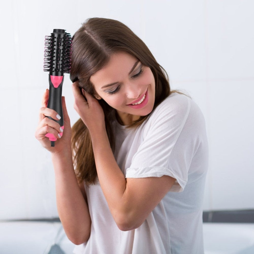 2-in-1 Hair Dryer Volumizer Hot Air Brush