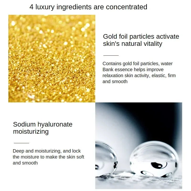 24K Gold Hyaluronic Acid Face Essence - Quick ShopBeauty & Personal Care