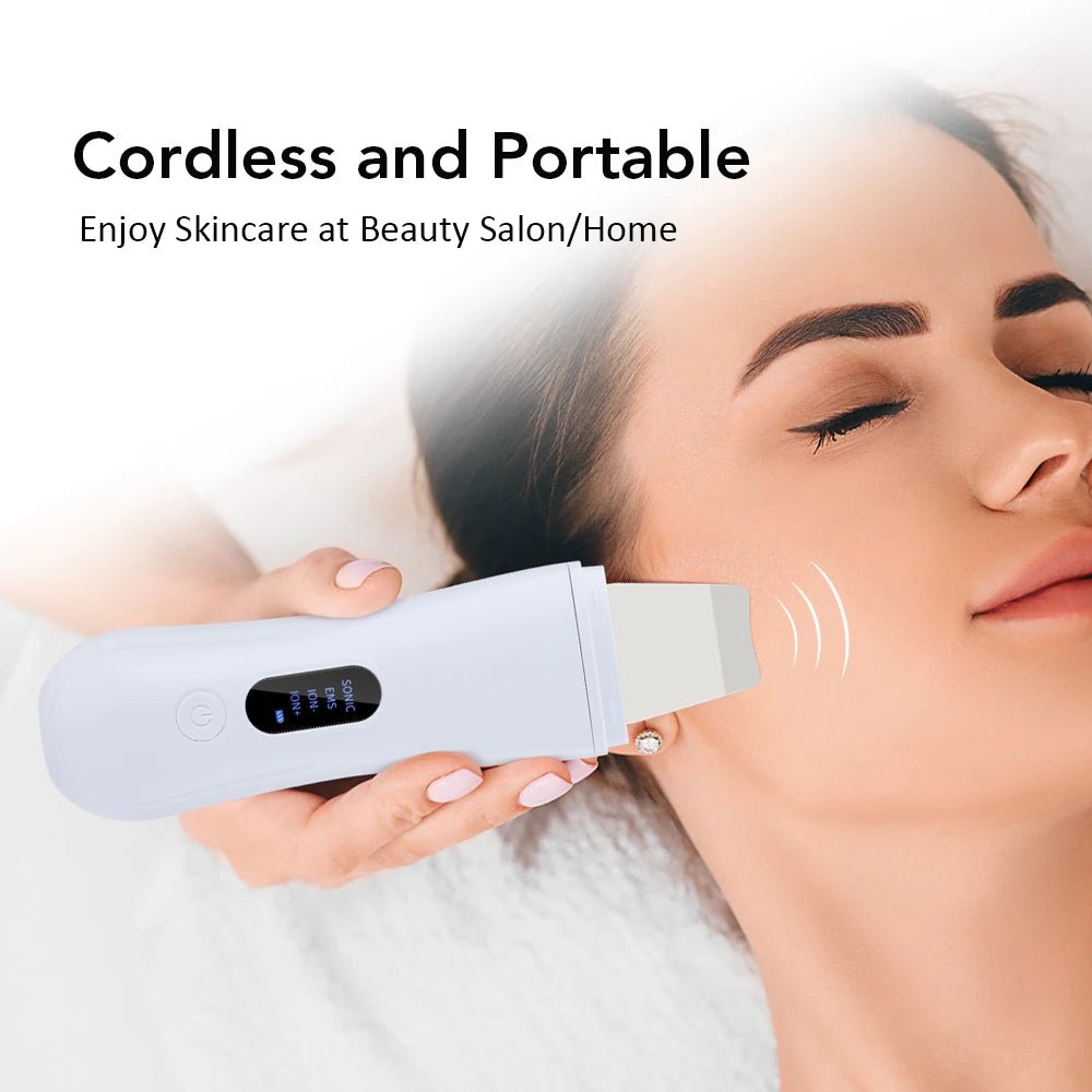 4-Mode Ionic Ultrasonic Skin Scrubber - Quick ShopBeauty & Personal Care