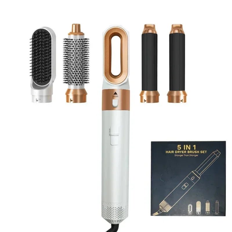 5-in-1 Professional Hair Dryer Hot Comb Set - Quick ShopBeauty & Personal Care