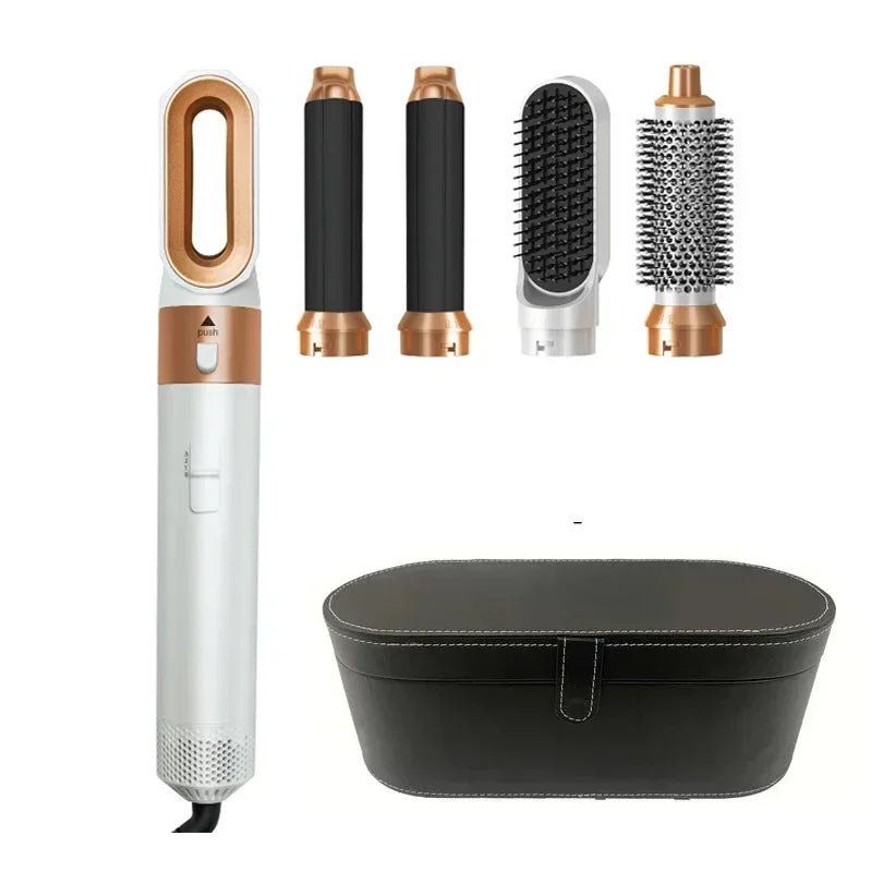 5-in-1 Professional Hair Dryer Hot Comb Set - Quick ShopBeauty & Personal Care