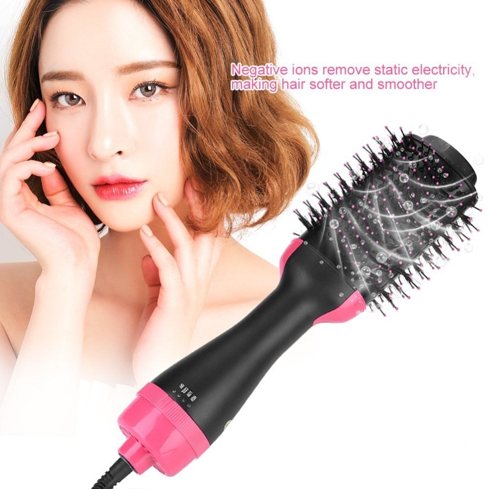 2-in-1 Hair Dryer Volumizer Hot Air Brush