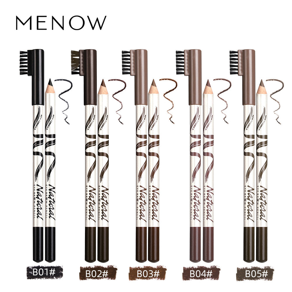 Meinuo Fine Eyebrow Pencil — 5-Color Set