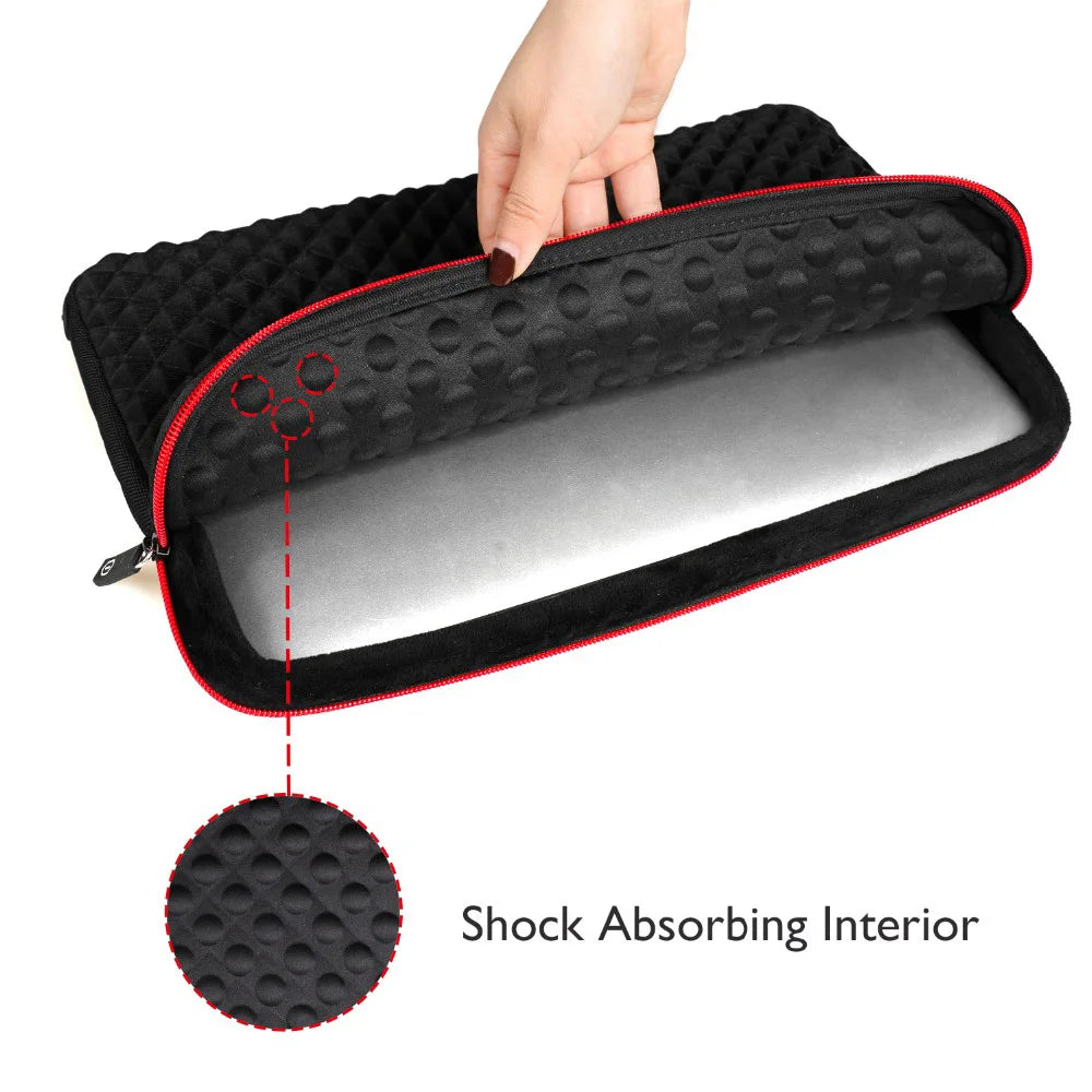 WIWU 17.3" Waterproof Laptop Sleeve — MacBook Pro 17" & Large Notebook Bag