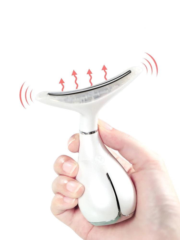 LED Photon Therapy Neck & Face Lifting Massager