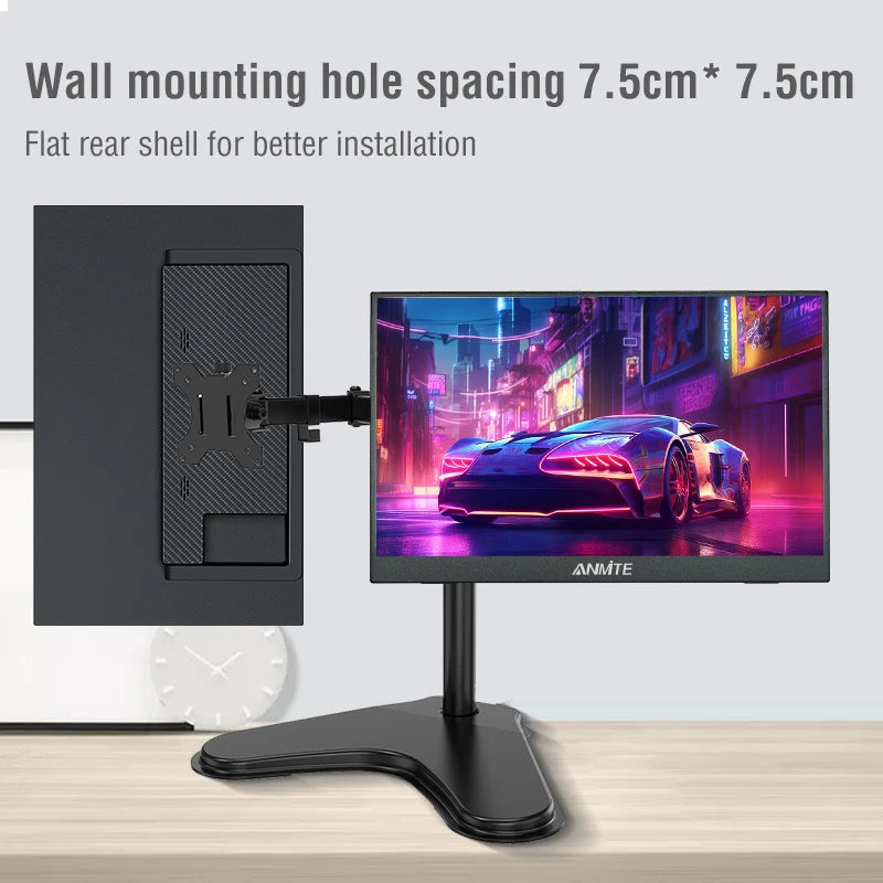 Anmite 16-inch Portable Monitor 1080p HDR Touch