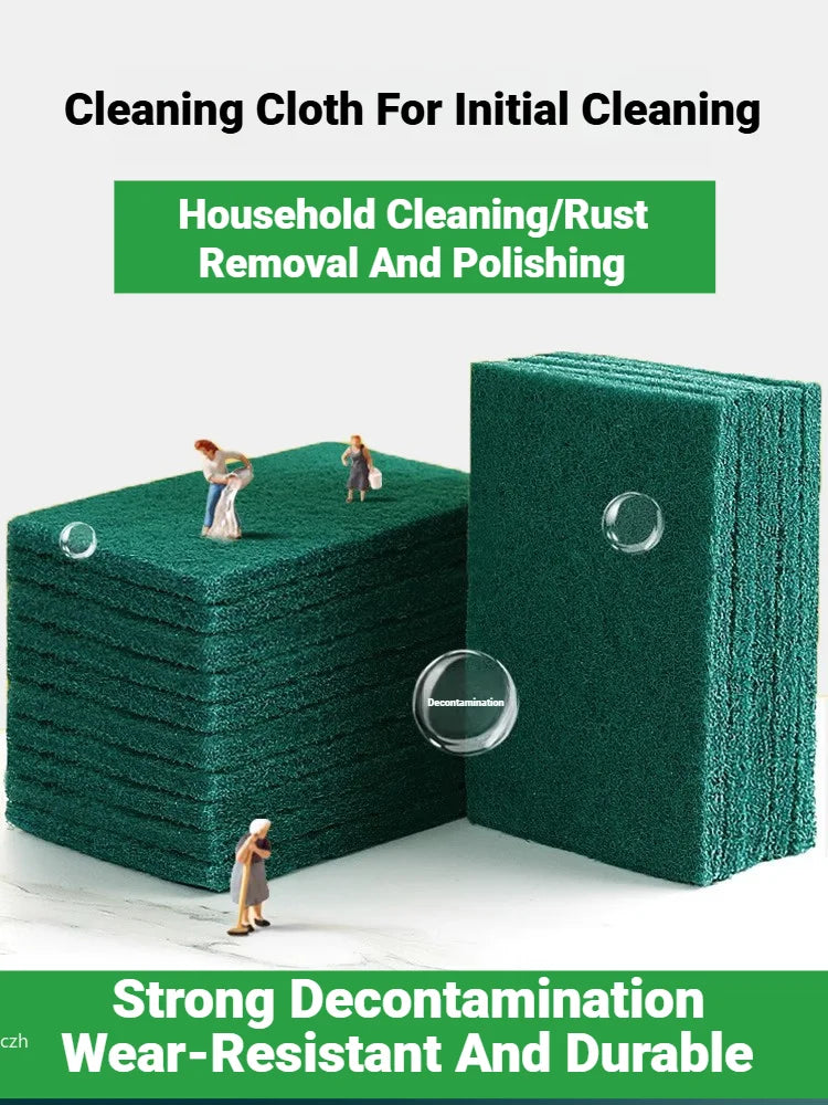 Scratch-Free Kitchen Scrub Pads — Non-Scratch Scouring Pads for Non-Stick Pans & Delicate Surfaces