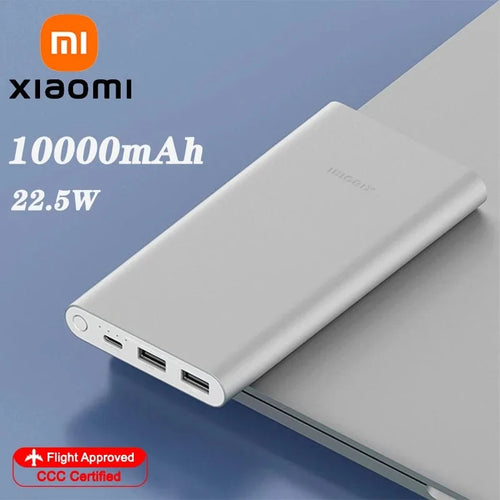 باور بانك 10000 مللي أمبير بشحن سريع USB-C بقوة 22.5 واط
