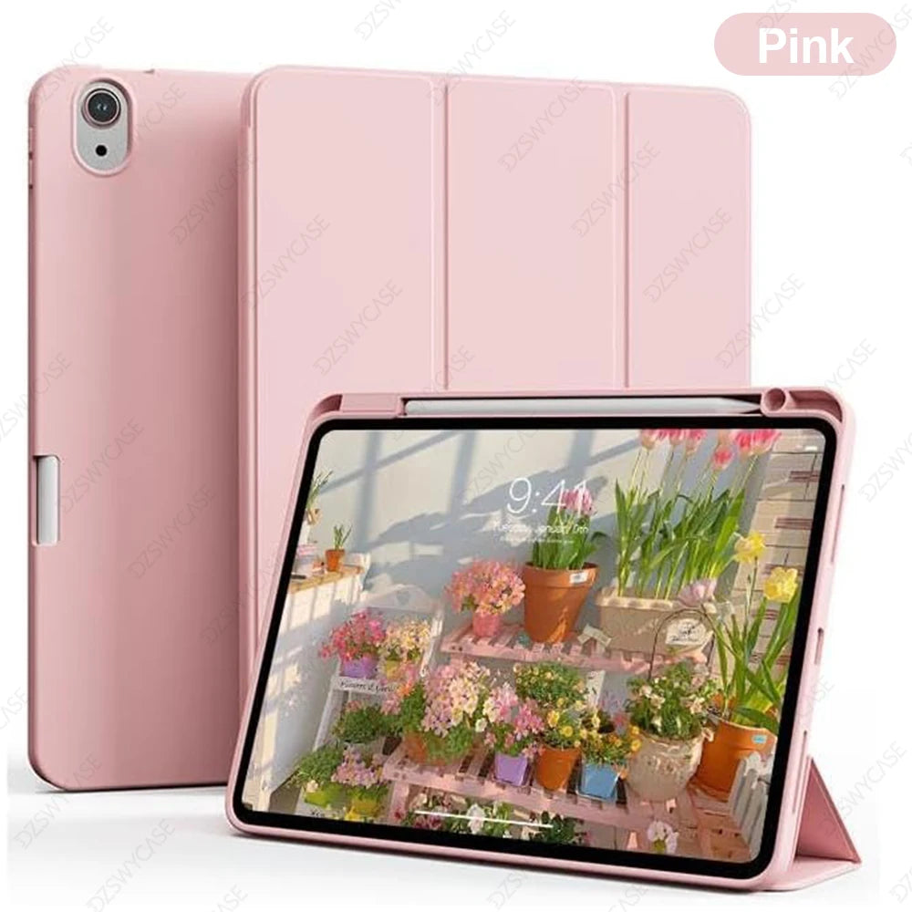 Smart Case for iPad Air 11" M4/M3/M2 — Trifold Stand with Pencil Holder