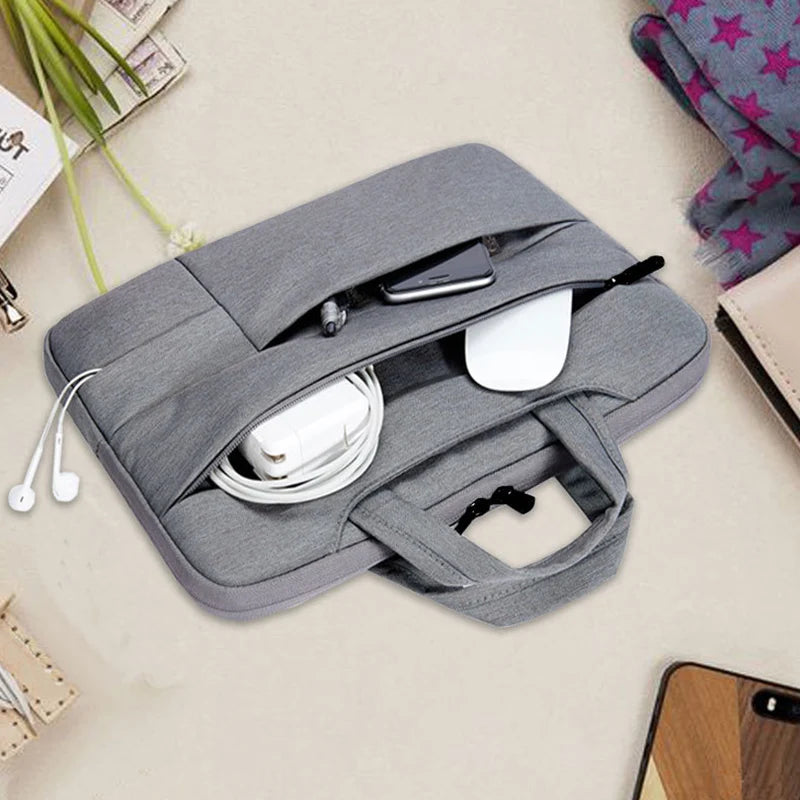 Water-Resistant Laptop Bag & Briefcase — 11" to 15.6" for MacBook & Notebooks