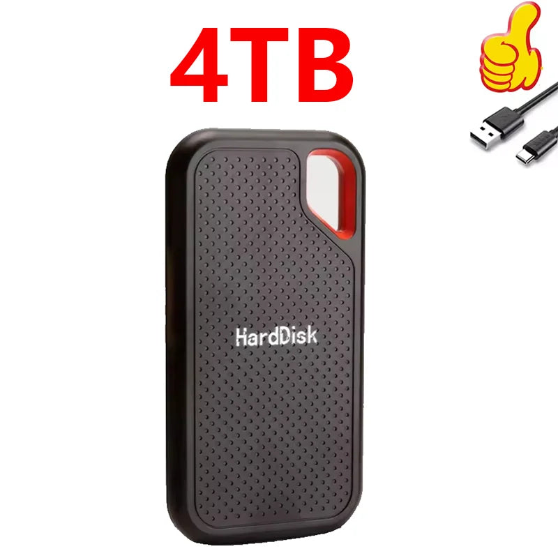 Portable External SSD Storage Drive — USB 3.1 for Laptop/PC/Phone