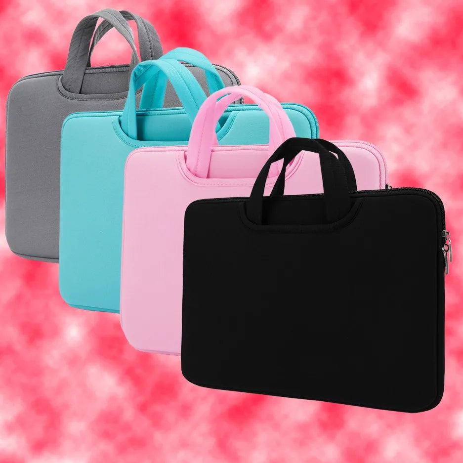 16" Laptop Handbag with Front Pocket — Lightweight Large Capacity Carry Bag