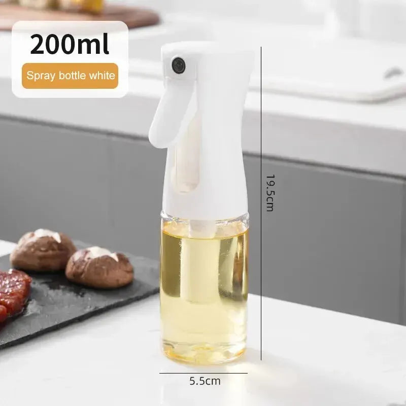 Kitchen Oil Spray Bottle for Cooking & Air Fryer — Refillable Mist Sprayer for Olive Oil & Sauces