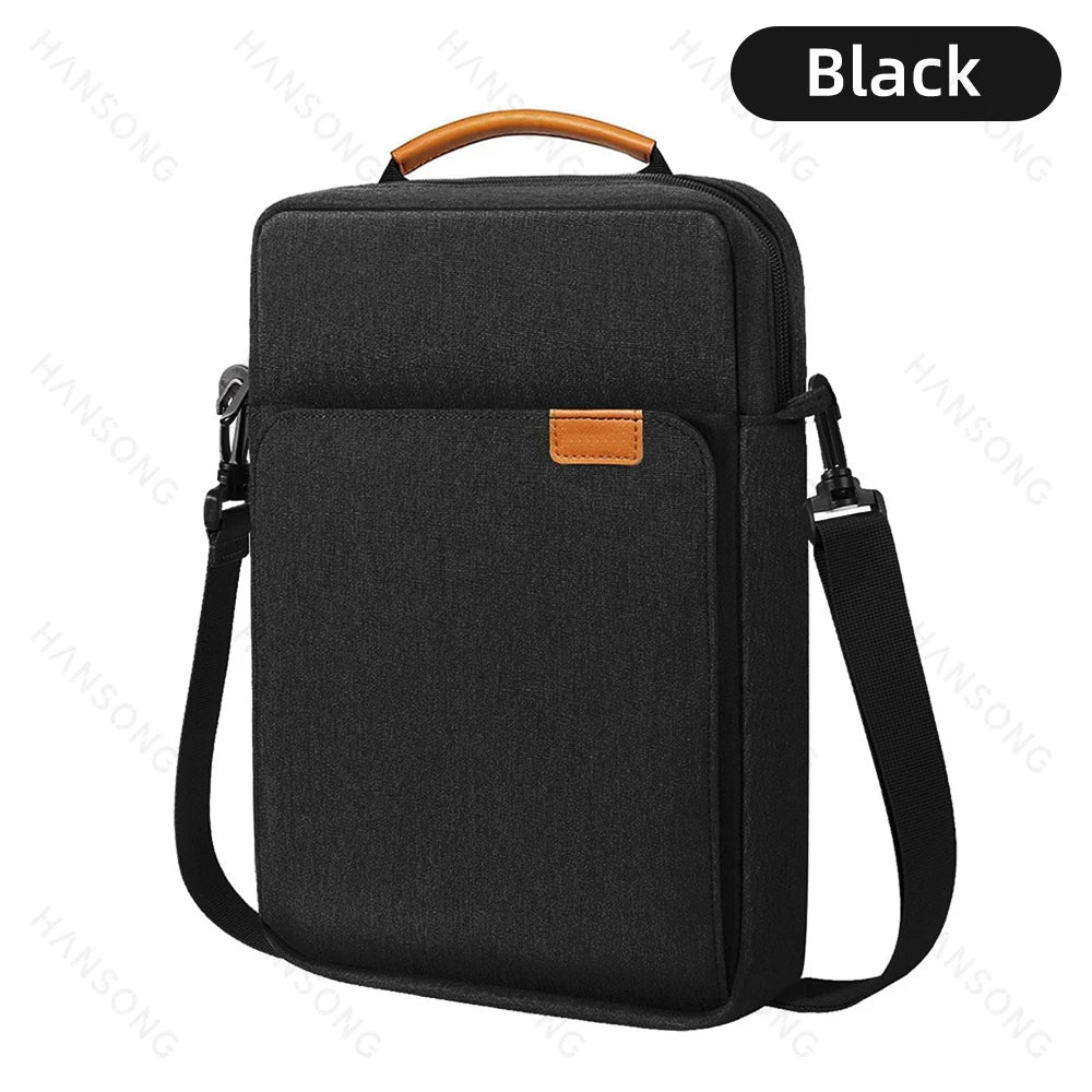 Tablet Shoulder Sleeve Bag — iPad Air/Pro 12.9", iPad Air 10.9", Galaxy Tab A 10"