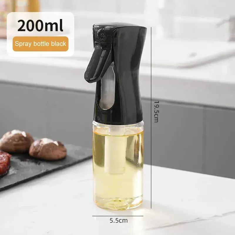 Kitchen Oil Spray Bottle for Cooking & Air Fryer — Refillable Mist Sprayer for Olive Oil & Sauces