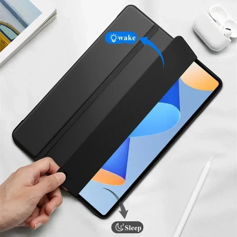 Smart Case for Xiaomi Redmi Pad 2 2025 11" — Auto Wake/Sleep Silicone Cover