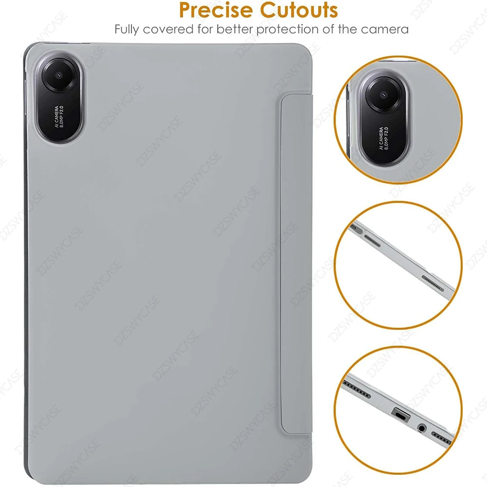 Silicone Case for Redmi Pad 2 2025 11" — Lightweight Stand & Auto Sleep/Wake