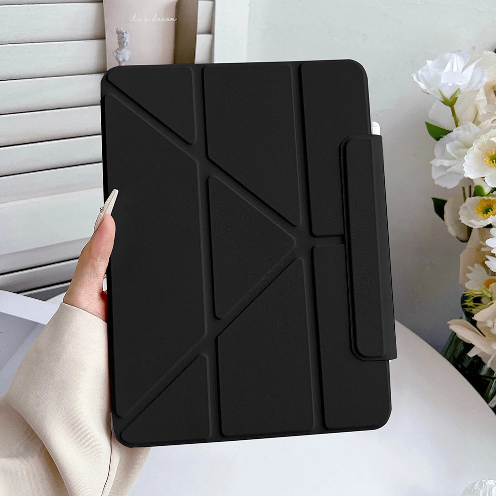 Smart Case for iPad A16 11th Gen 2025 — Air M2/M3, Pro 11, iPad 8th–10th