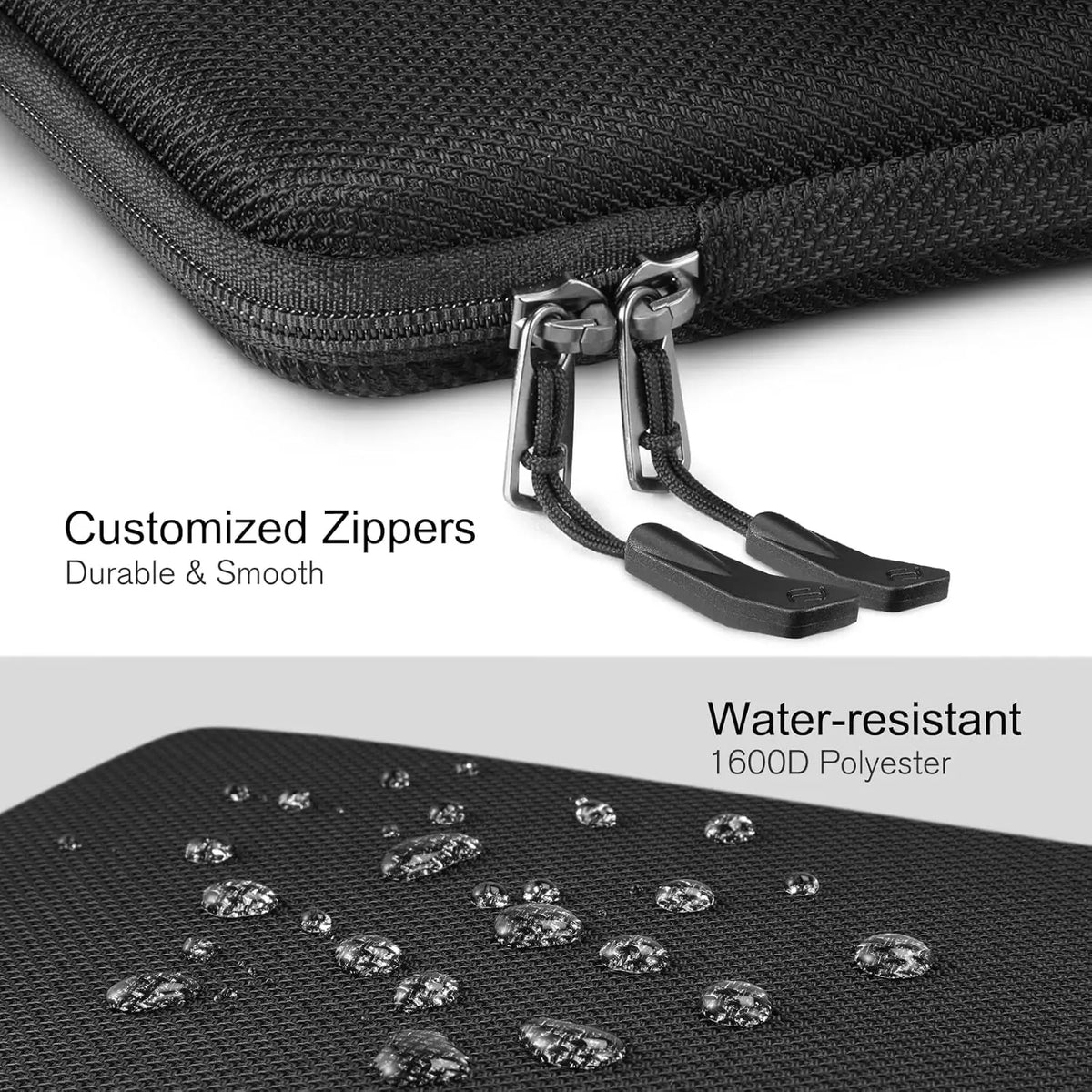 Hard EVA Laptop Sleeve Case — 13" / 15.6" / 16" Shockproof Carrying Bag