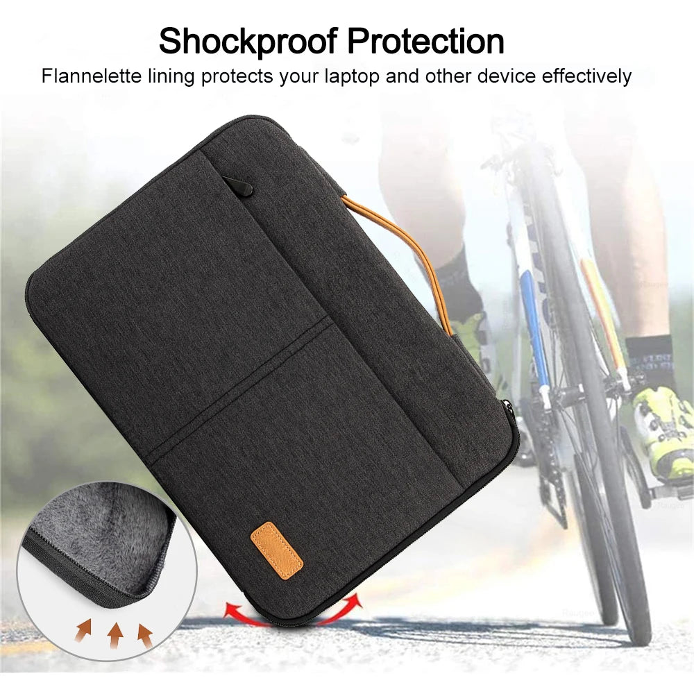 Slim Laptop Sleeve for MacBook Pro M1/M2/M3 Max — 13.3" to 15.6" Carrying Bag