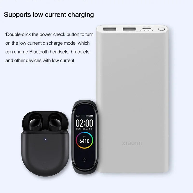 باور بانك 10000 مللي أمبير بشحن سريع USB-C بقوة 22.5 واط