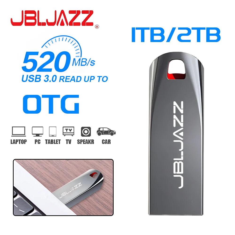 USB Flash Drive 128GB High Speed Metal Pen Drive — Quick Shop