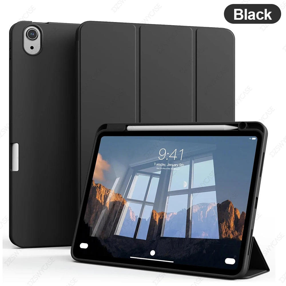 Smart Case for iPad Air 11" M4/M3/M2 — Trifold Stand with Pencil Holder