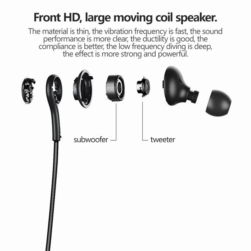 Wired Earphones for Samsung Galaxy S & A Series — 3.5mm & USB-C In-Ear Headset with Mic