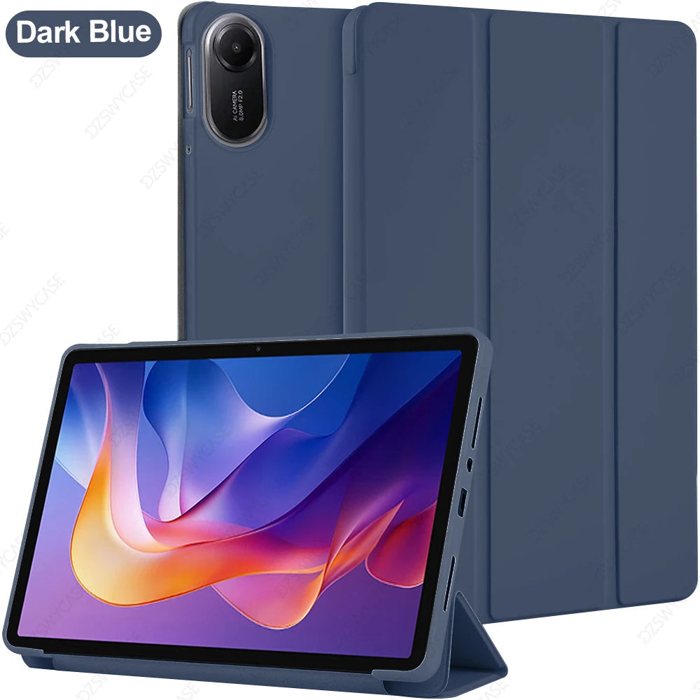 Silicone Case for Redmi Pad 2 2025 11" — Lightweight Stand & Auto Sleep/Wake