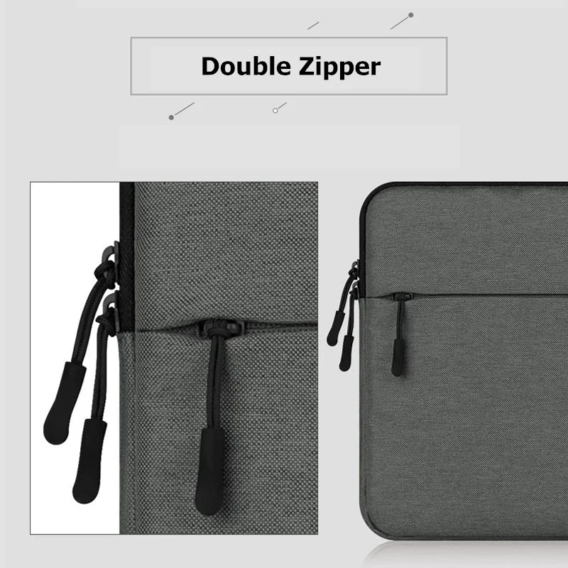 Waterproof Laptop Sleeve Bag — 11" to 16" for MacBook, HP, Dell, Acer, Xiaomi