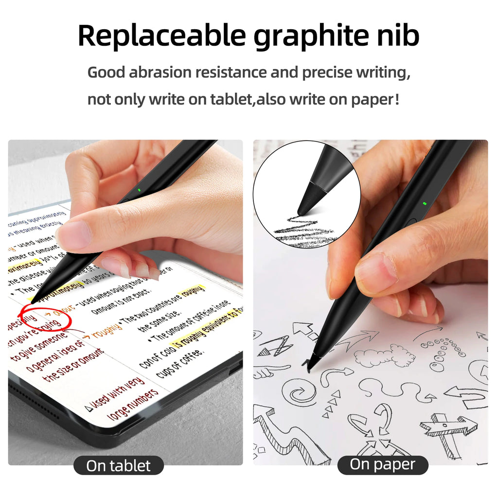 Slim Pen 2 Stylus for Surface Pro 8/9 — 4096 Pressure, Palm Rejection