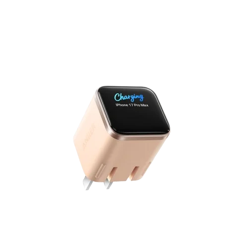 Anker 45W Nano Smart Type C Charger Fast Charging Foldable Plug Compact Screen Display for iPhone 17ProMax 16 Pro USB C Charger
