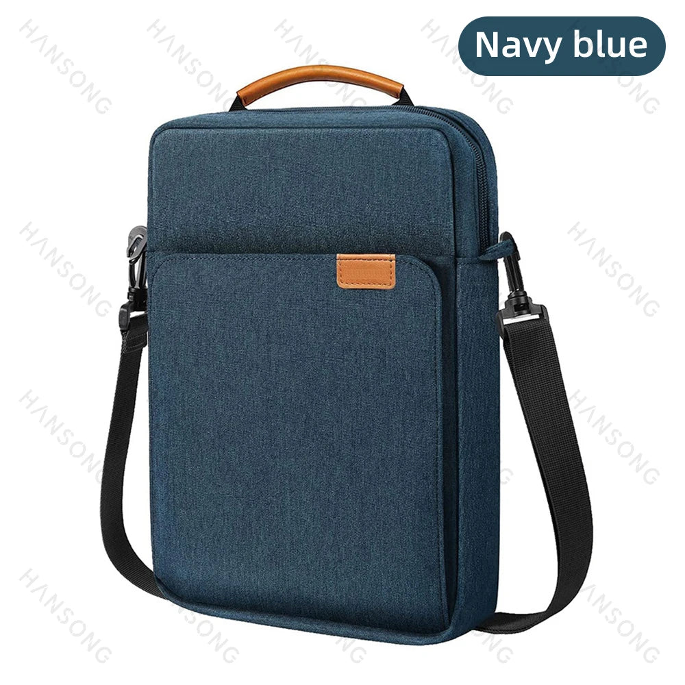 Tablet Shoulder Sleeve Bag — iPad Air/Pro 12.9", iPad Air 10.9", Galaxy Tab A 10"