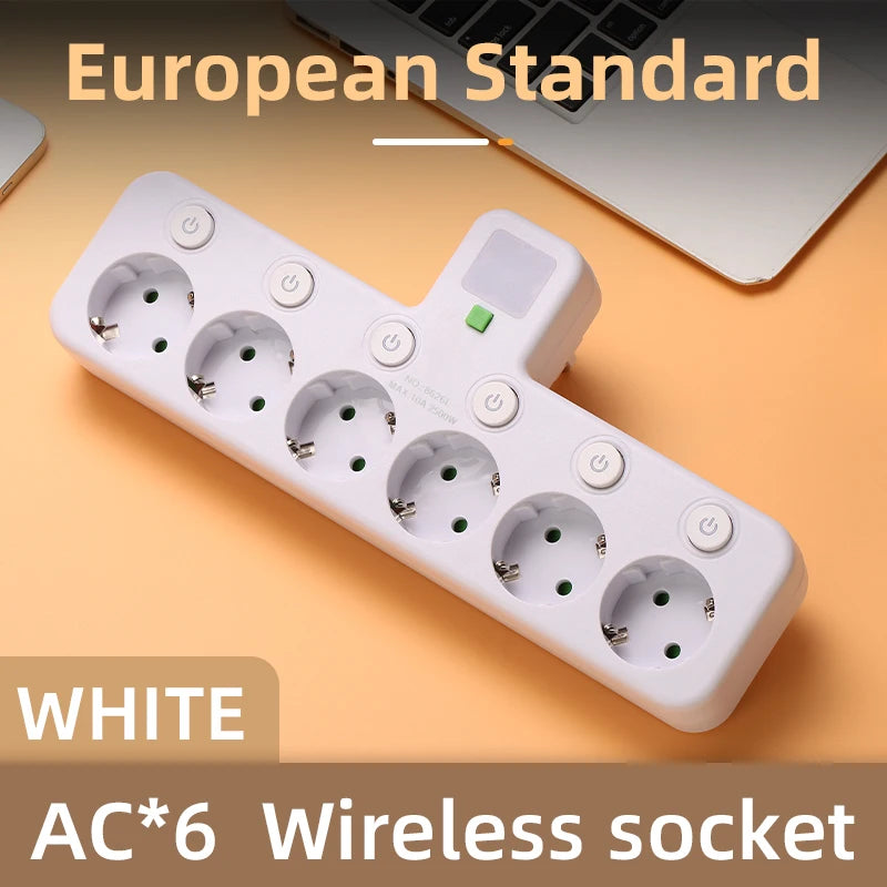 Multi-Socket Power Strip with USB-C Fast Charging (2M Cord)