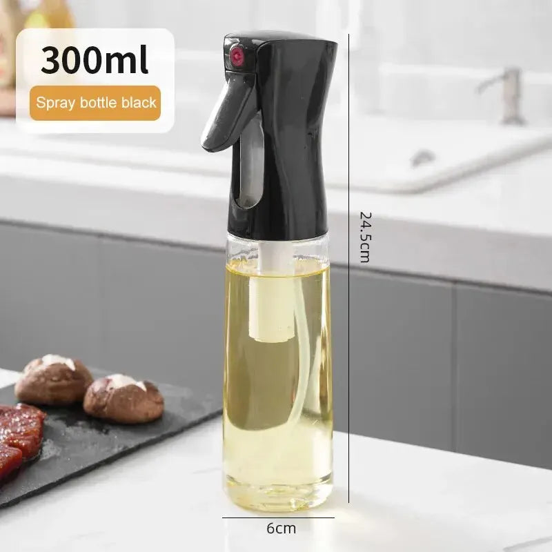 Kitchen Oil Spray Bottle for Cooking & Air Fryer — Refillable Mist Sprayer for Olive Oil & Sauces