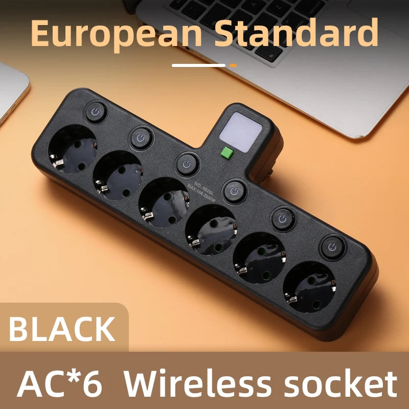 Multi-Socket Power Strip with USB-C Fast Charging (2M Cord)