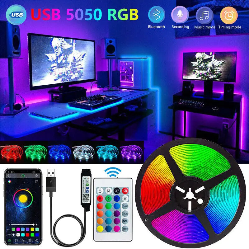 شريط إضاءة LED بلوتوث ذكي