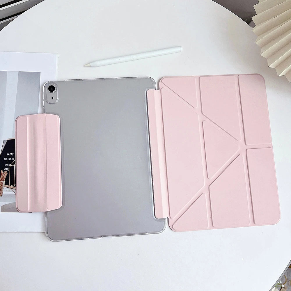 Smart Case for iPad A16 11th Gen 2025 — Air M2/M3, Pro 11, iPad 8th–10th