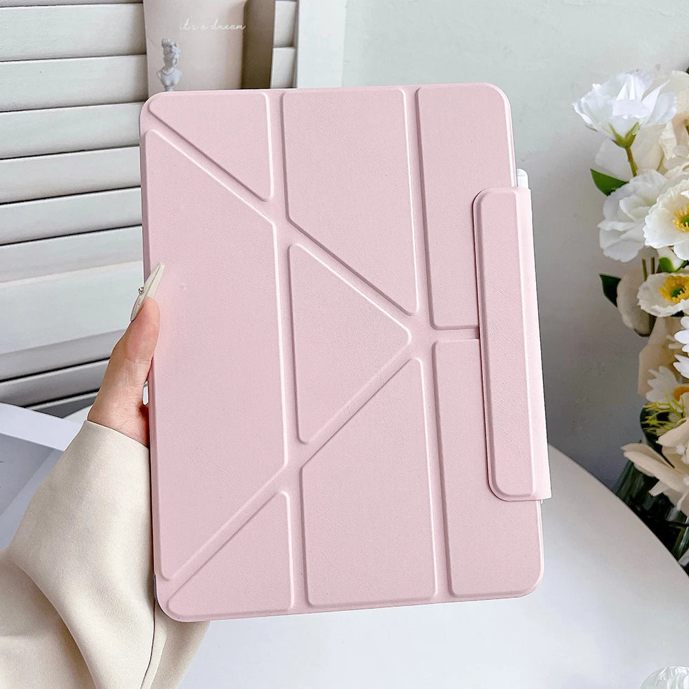 Smart Case for iPad A16 11th Gen 2025 — Air M2/M3, Pro 11, iPad 8th–10th