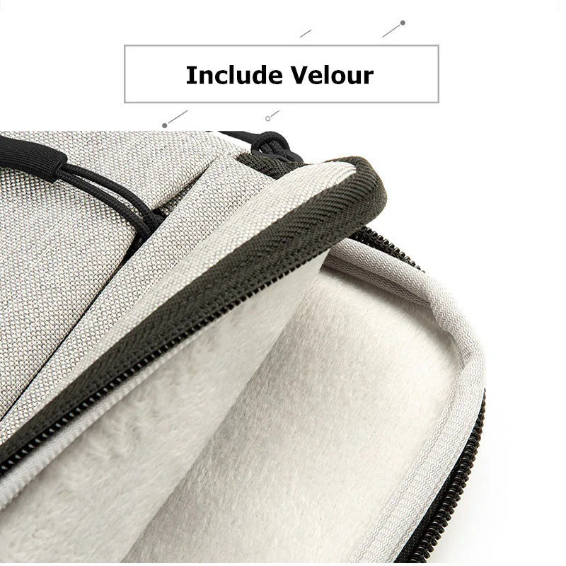 Waterproof Laptop Sleeve Bag — 11" to 16" for MacBook, HP, Dell, Acer, Xiaomi
