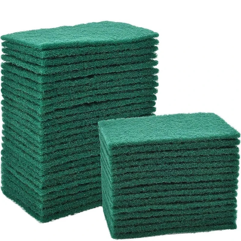 Scratch-Free Kitchen Scrub Pads — Non-Scratch Scouring Pads for Non-Stick Pans & Delicate Surfaces