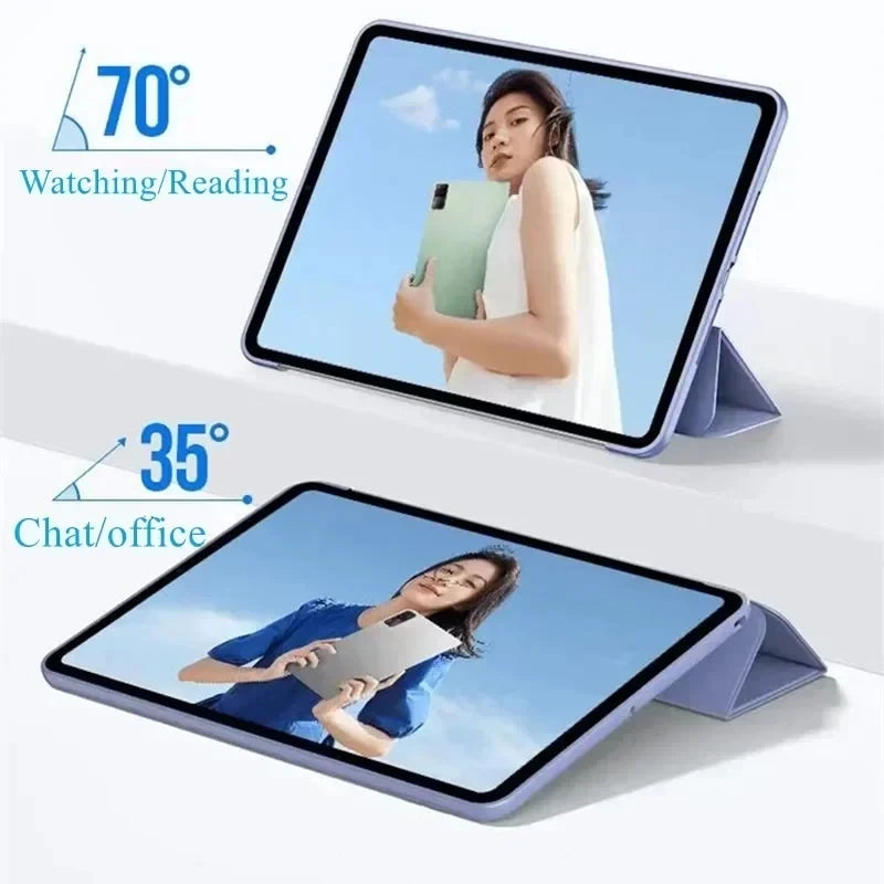 Smart Case for Xiaomi Redmi Pad 2 2025 11" — Auto Wake/Sleep Silicone Cover