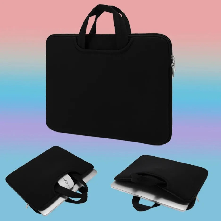 16" Laptop Handbag with Front Pocket — Lightweight Large Capacity Carry Bag