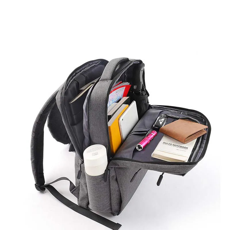 Large Capacity Waterproof Laptop Backpack — 15.6" & 17.3" Multi-Pocket Travel Bag