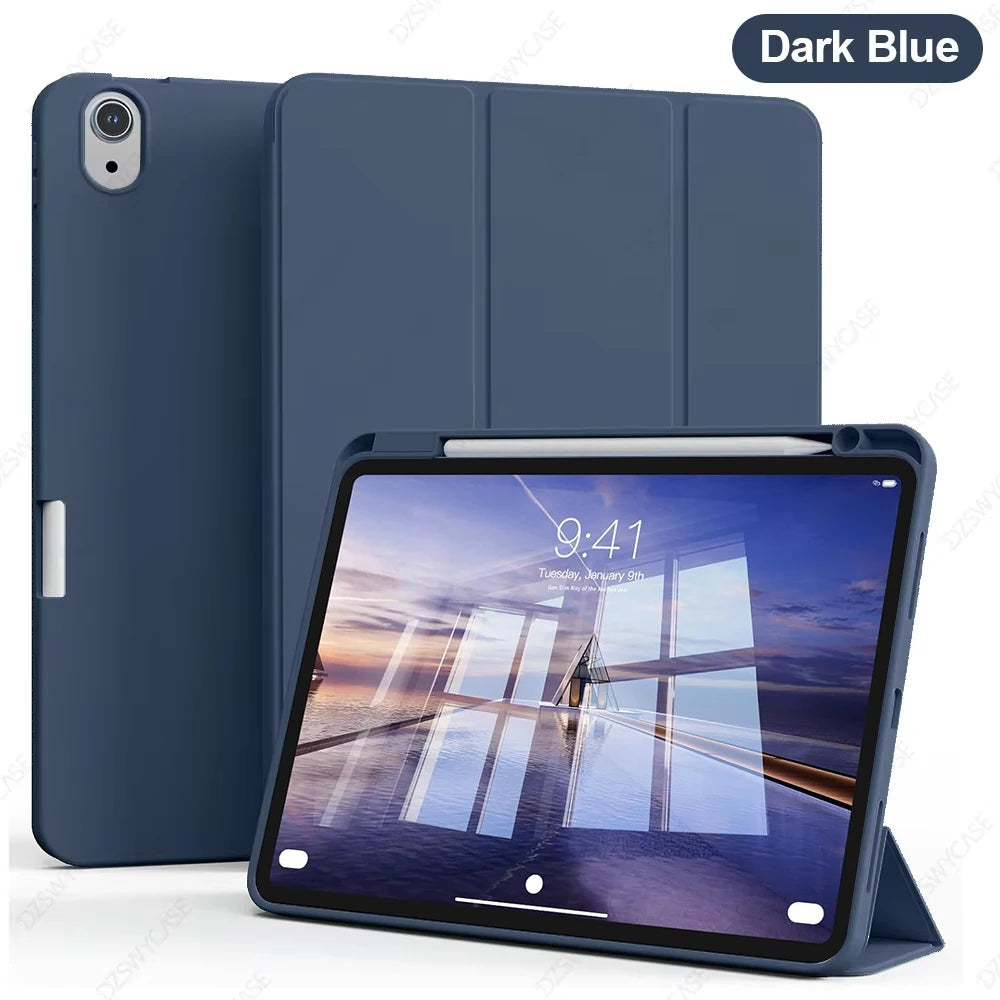 Smart Case for iPad Air 11" M4/M3/M2 — Trifold Stand with Pencil Holder