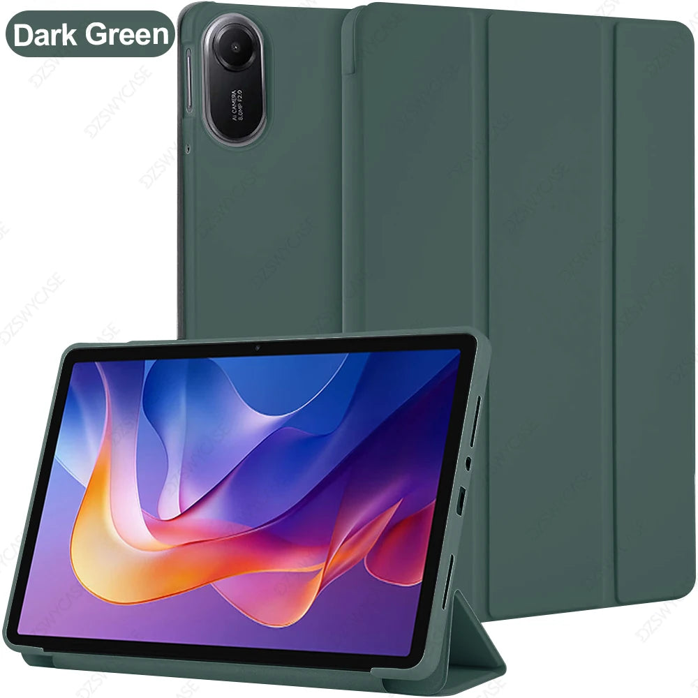 Silicone Case for Redmi Pad 2 2025 11" — Lightweight Stand & Auto Sleep/Wake
