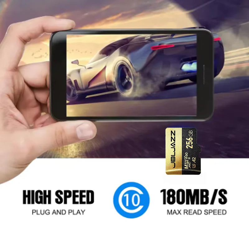 Micro SD Card Mini Memory Class 10 High Speed 1TB Ultra-HD Video A2 TF Flash Card MicroSD for Xiaomi Camera Phone Drone
