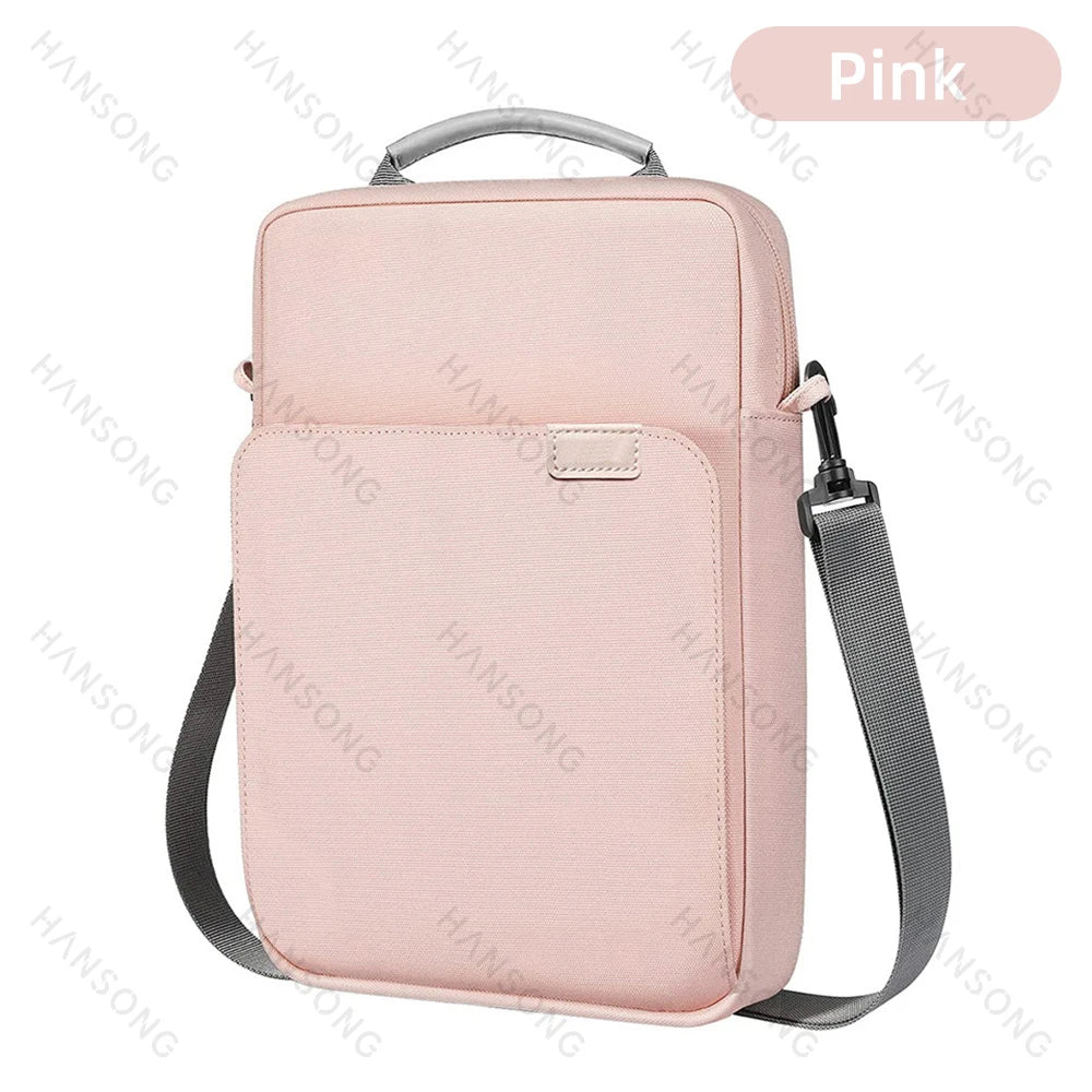 Tablet Shoulder Sleeve Bag — iPad Air/Pro 12.9", iPad Air 10.9", Galaxy Tab A 10"