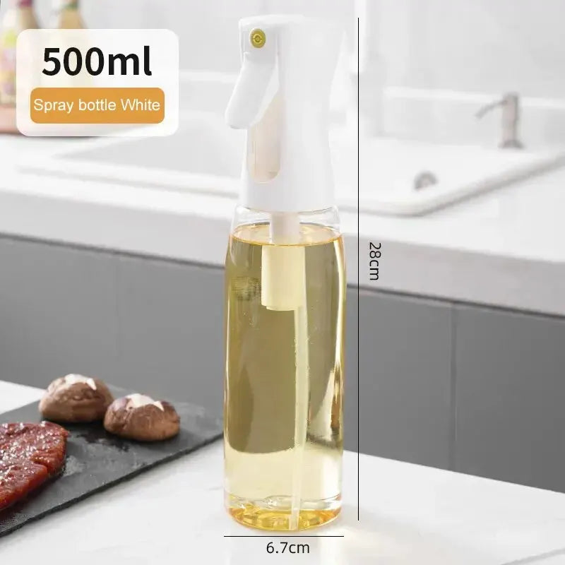 Kitchen Oil Spray Bottle for Cooking & Air Fryer — Refillable Mist Sprayer for Olive Oil & Sauces